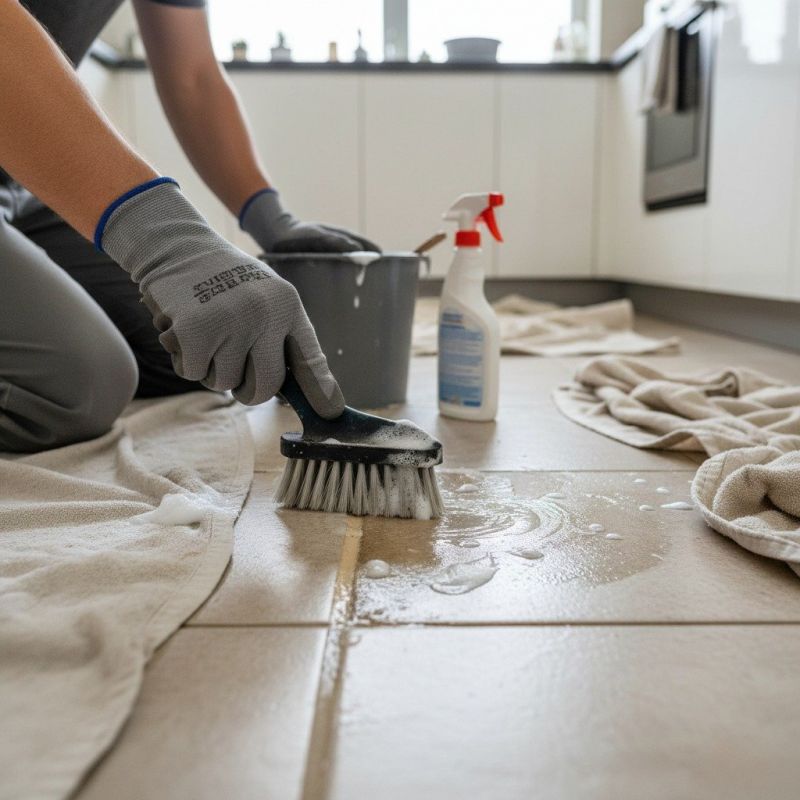 Bathroom Grout Cleaning