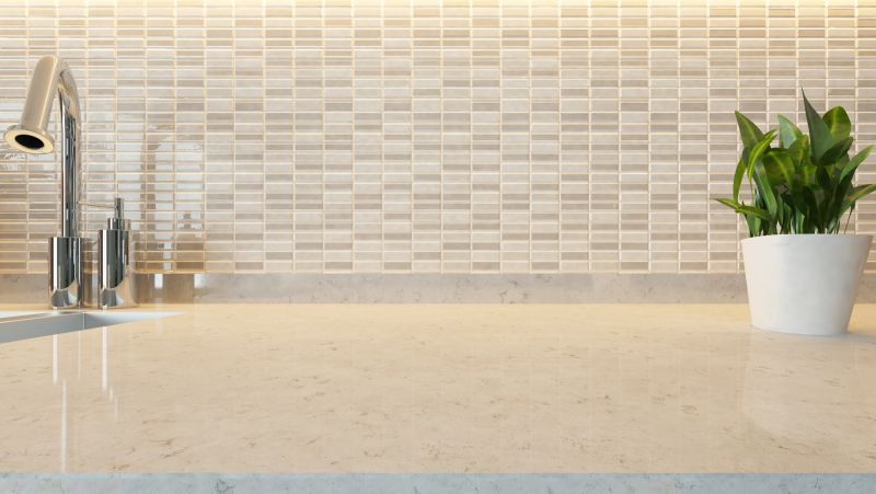 Glass Backsplash Installation